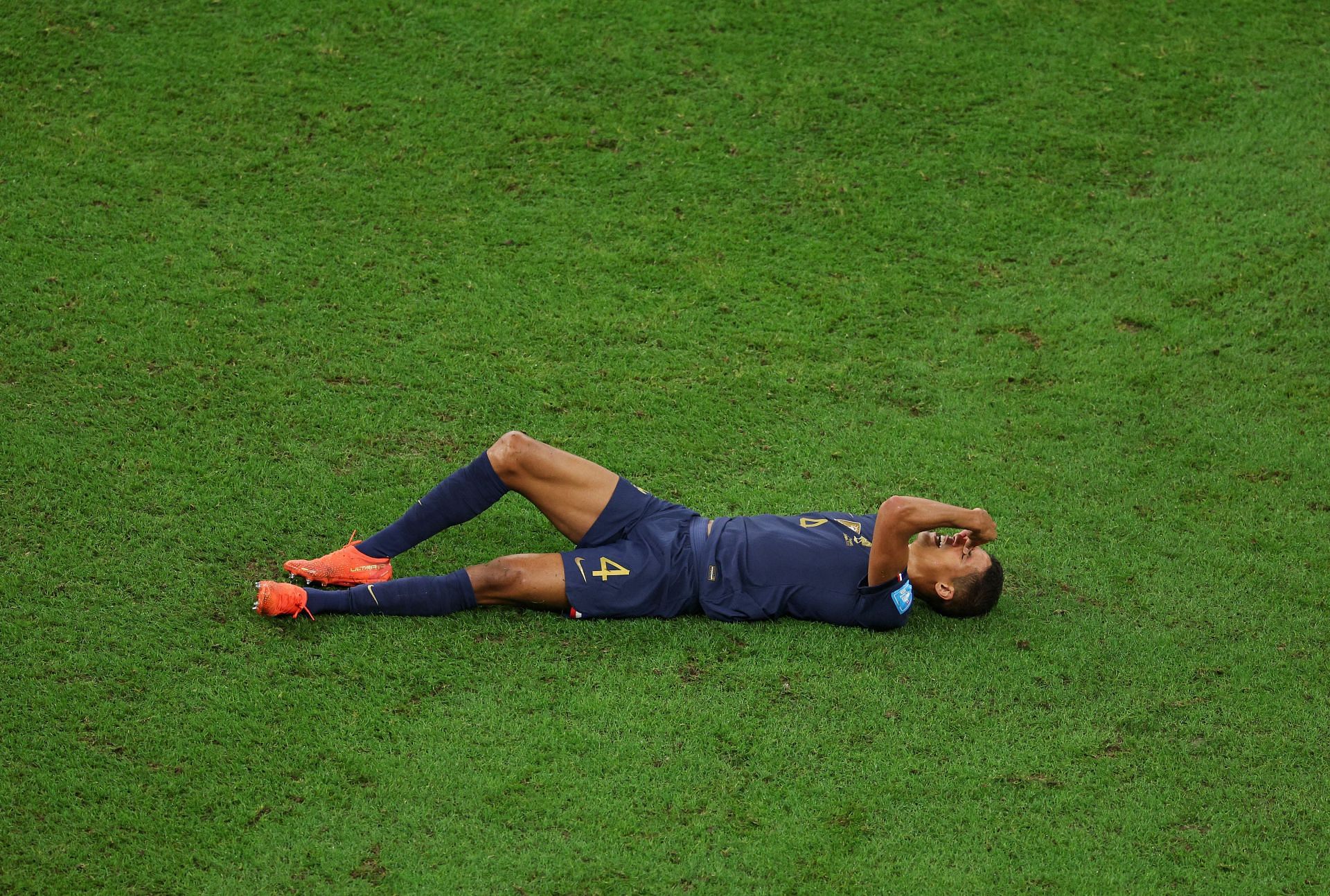 Heartbreak for Varane and Co. as they lost to Argentina.