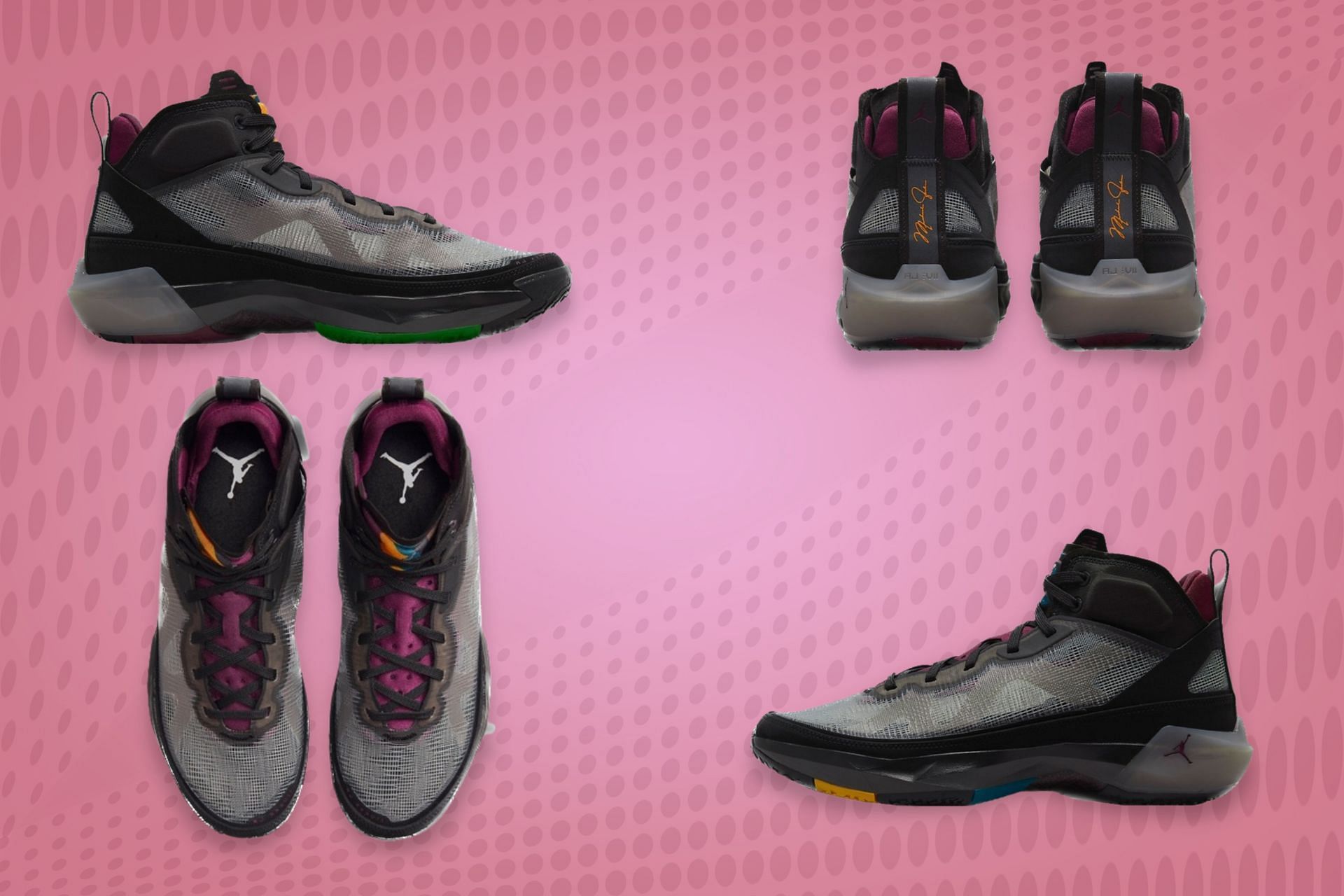 Here&#039;s a detailed look at the upcoming Air Jordan 37 shoes (Image via Sportskeeda)