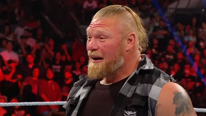 When Brock Lesnar made WWE Superstar cry in real life after their match