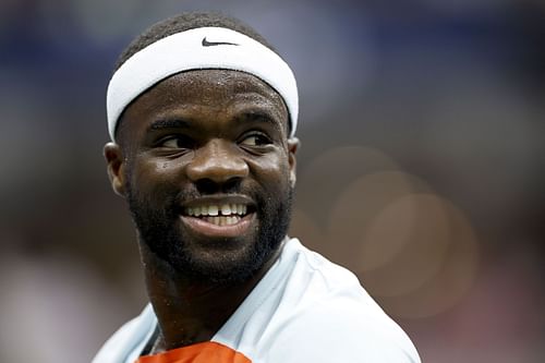 Frances Tiafoe during the 2022 US Open