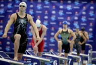 Ledecky prepares to compete in the 800m Freestyle at the Toyota U.S. Open, 2022 (Image via Getty Images)