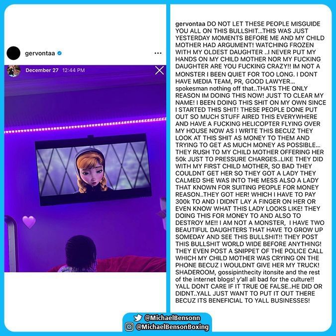 "Don't throw rocks and hide your hands" Claressa Shields reacts to