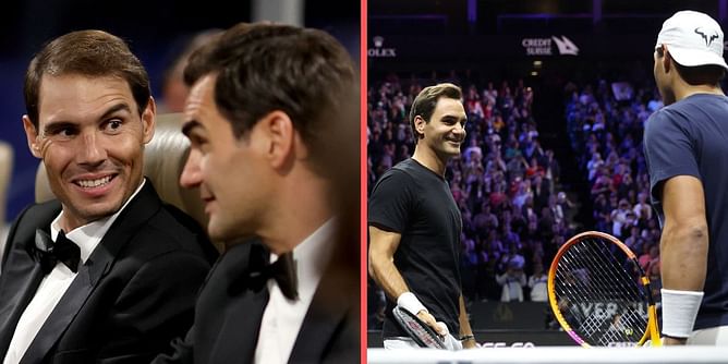 "Oh my God, I'll be there, whatever it takes" - Roger Federer recalls 'emotional' phone call with Rafael Nadal before Laver Cup retirement
