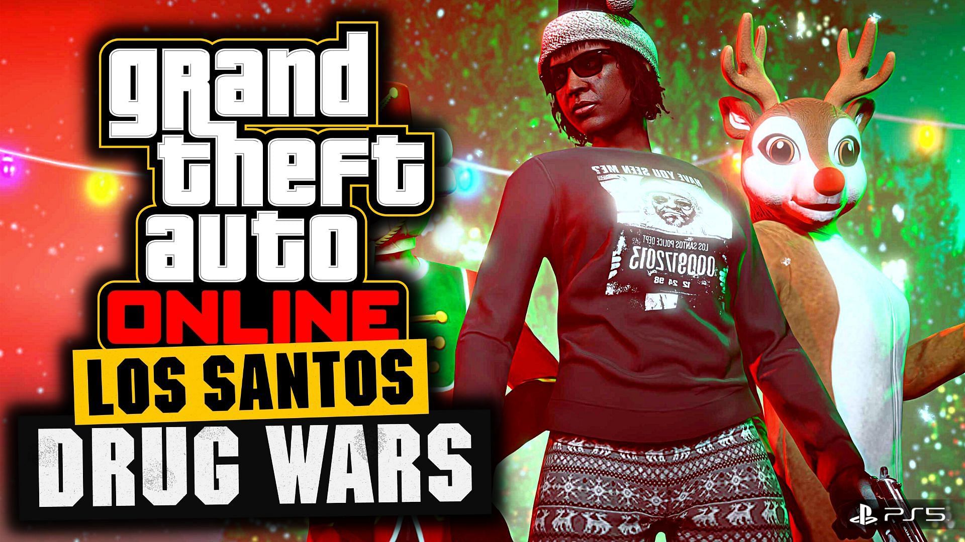 A brief about PS5 release of GTA Online Los Santos Drug Wars update today (Image via Rockstar Games)