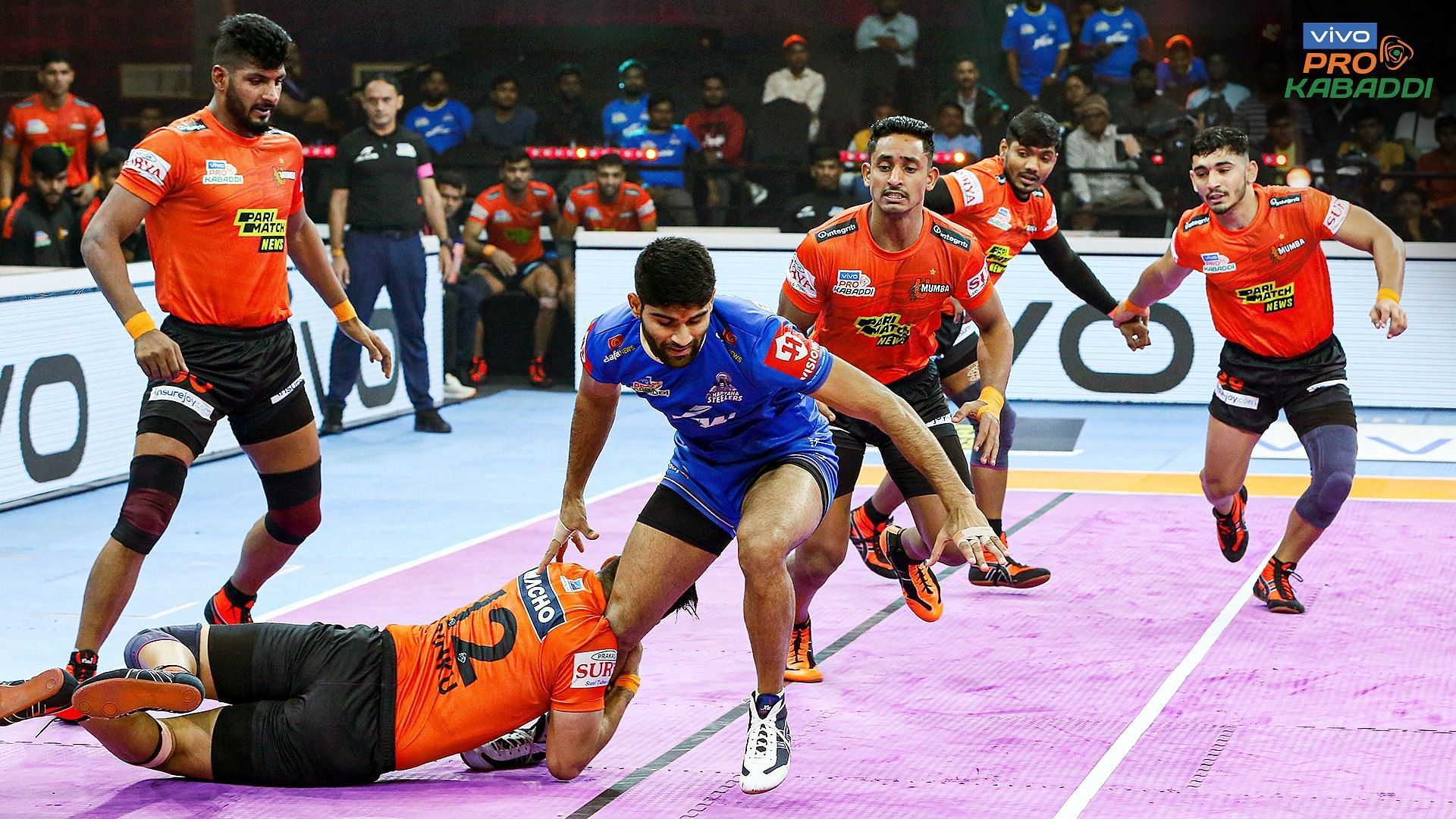 Can the Haryana Steelers keep themselves alive in the tournament? (Image Courtesy: PKL)