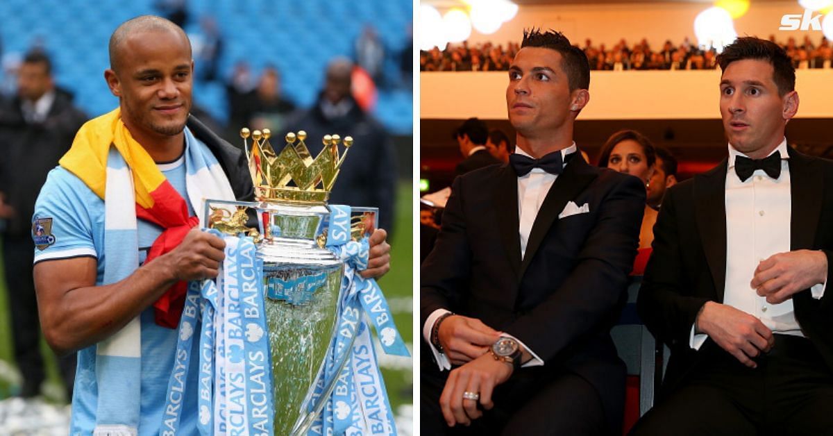 Vincent Kompany named his choice between Cristiano Ronaldo and Lionel Messi