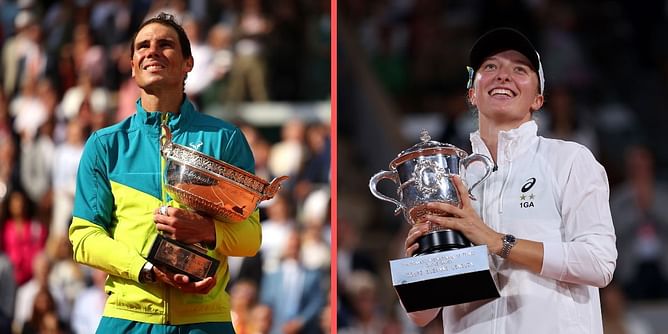 Rafael Nadal and Iga Swiatek crowned ITF World Champions 2022