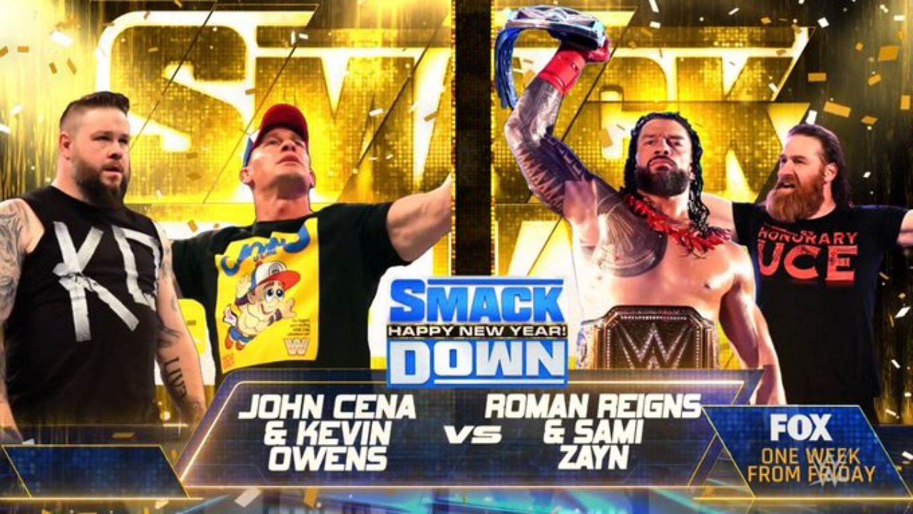 WWE SmackDown में 30 दिसंबर को धमाकेदार मैच देखने को मिलेगा