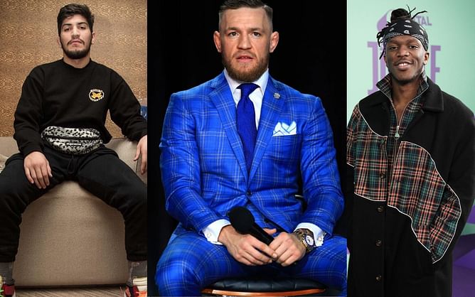 Conor McGregor "couldn't care less" about Dillon Danis' boxing match with KSI