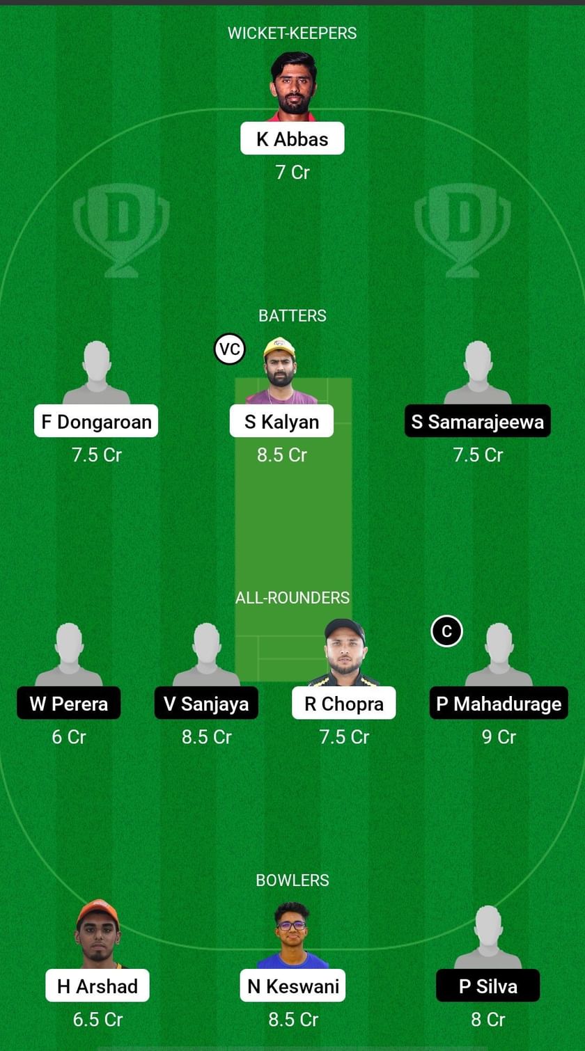 ACE vs SRL Dream11 Prediction Fantasy Cricket Tips, Today’s Playing