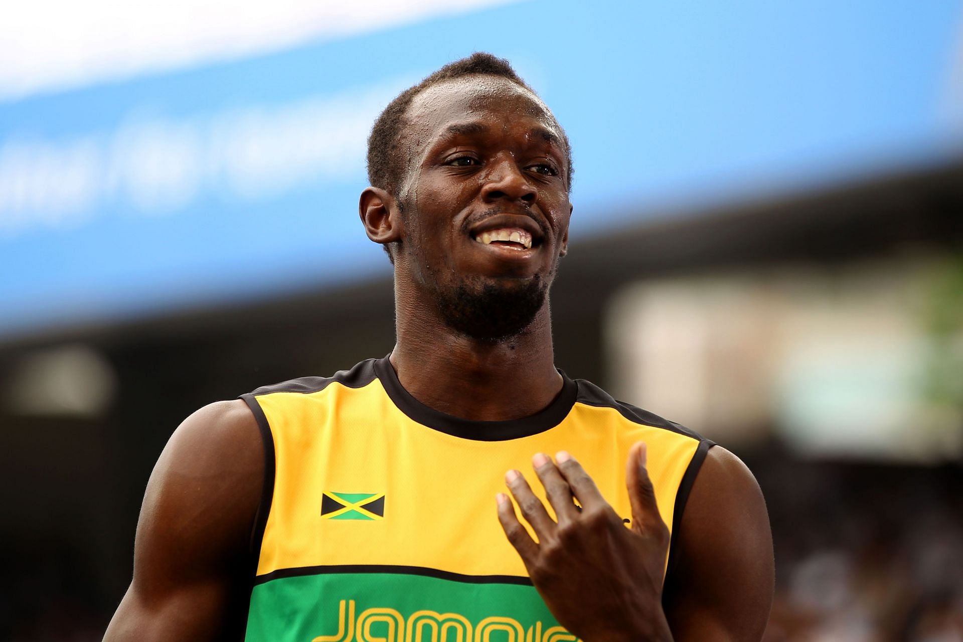 Bolt at the 13th IAAF World Athletics Championships 2011 