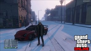 When can GTA Online fans expect snow to be added as part of the Los Santos Drug Wars winter DLC?