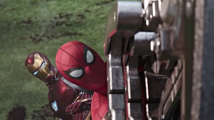 Spider-Man: Far From Home - Did Tom Holland really get hit by a train?