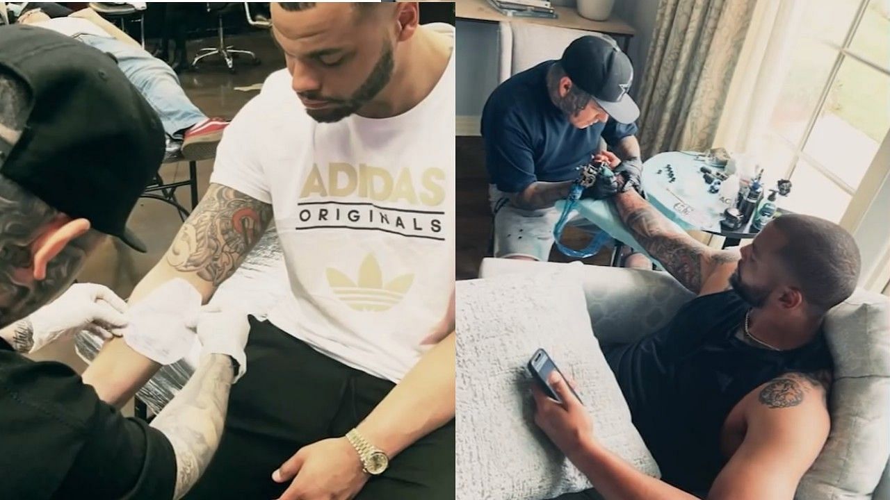 Dallas Cowboys quarterback Dak Prescott may have a lot of tattoos but, they each have their own special meaning. 