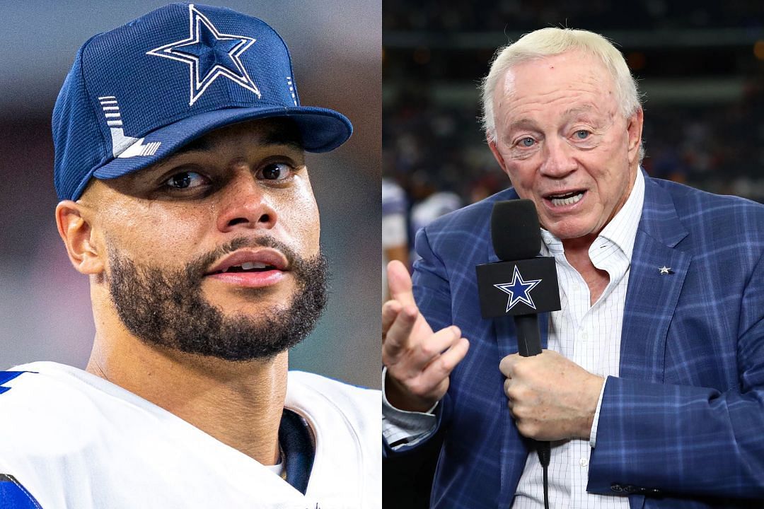 Cowboys' Dak Prescott asks for grace on Lebron-Jerry Jones