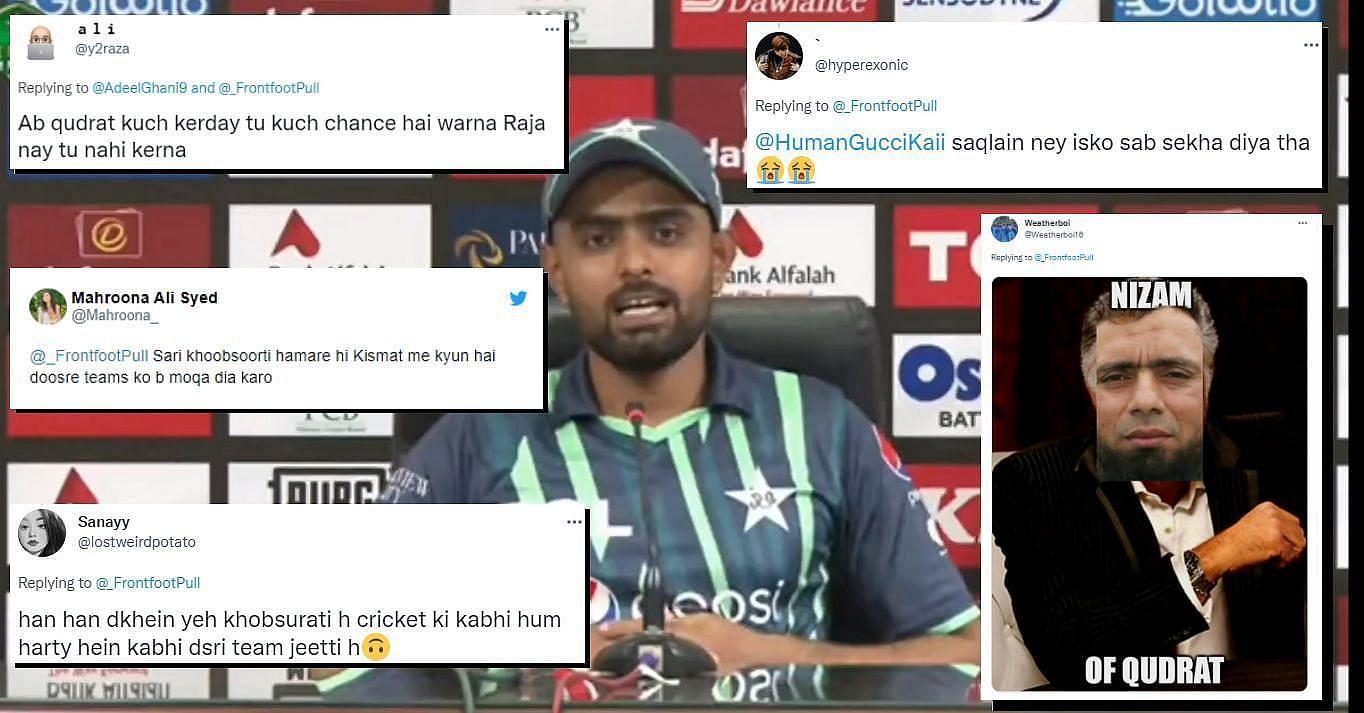Babar Azam was trolled for saying winning and losing is the beauty of cricket.