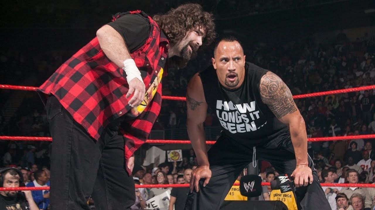 Mick Foley and The Rock have been a massive part of one anothers wrestling careers