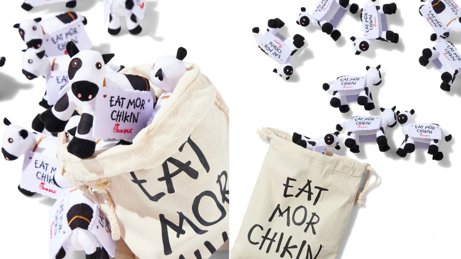 Shareable Bag of Cows merch (Image via Chick-fil-A)
