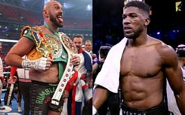 When Tyson Fury posted hilarious comparison with Anthony Joshua