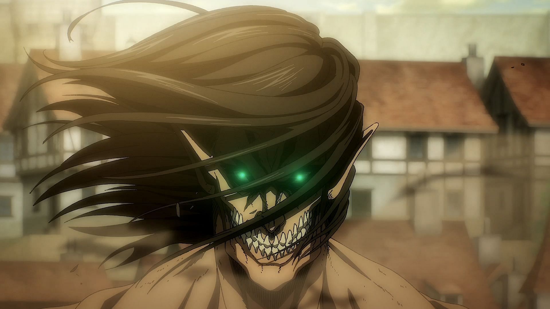 Eren&#039;s Attack Titan (Image via WIT Studio)