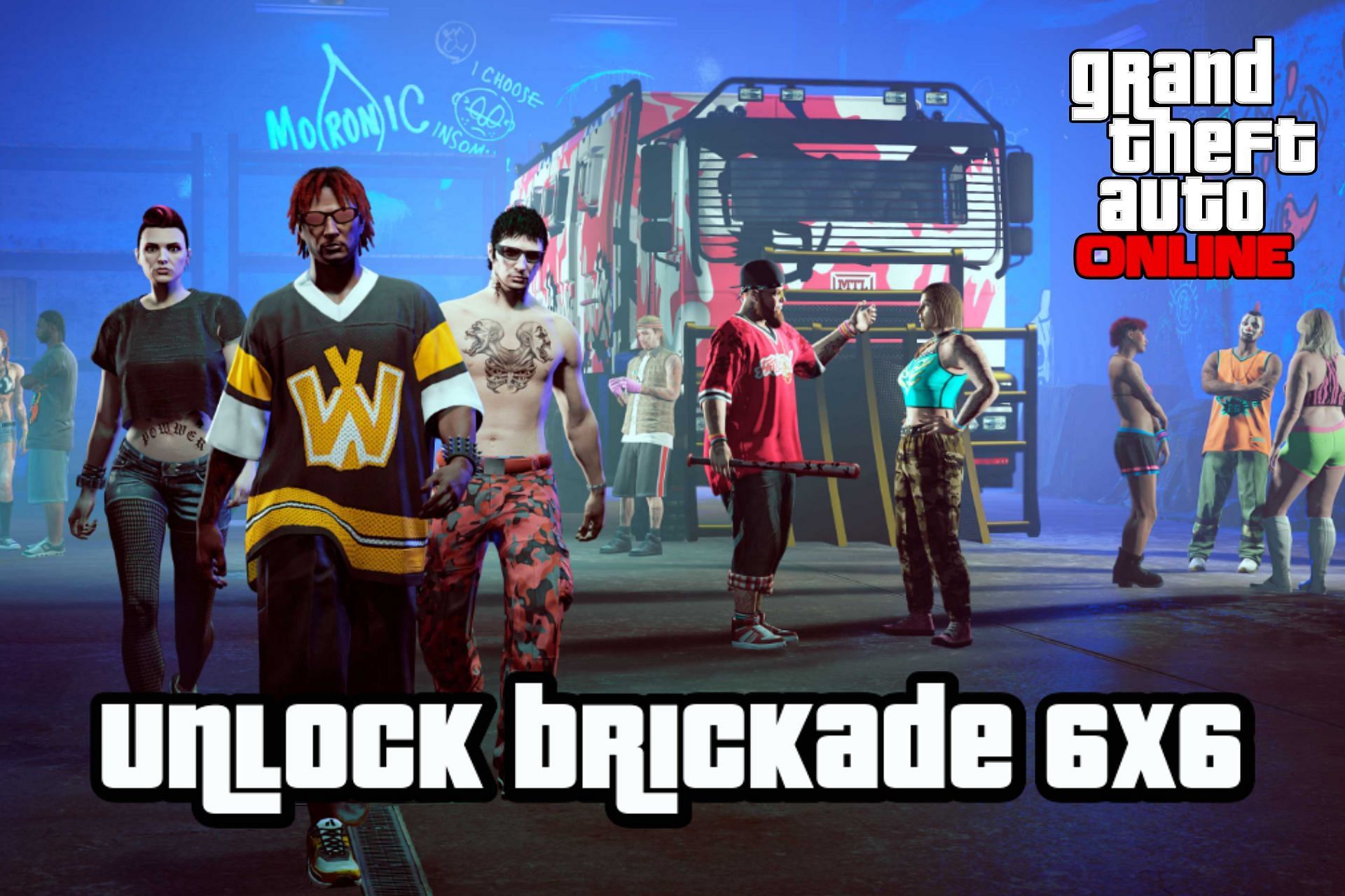 The Brickade 6x6 can be unlocked with a few simple steops in GTA Online (Image via Rockstar Games)
