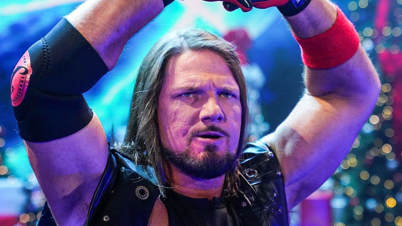 Aj Styles was in action against Sami Zayn this week on RAW