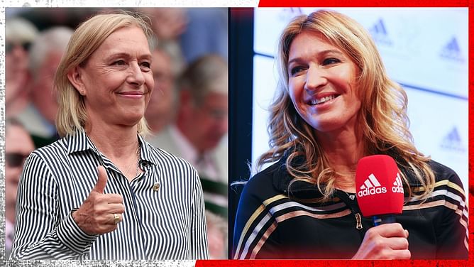 "Wimbledon, Centre Court, Navratilova; no fans, it is just for us" - When Steffi Graf expressed her idea of a perfect tennis match