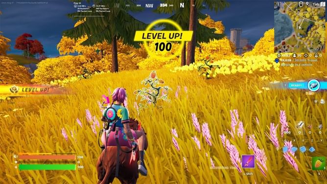 Fortnite Chapter 4 XP glitch grants quick Battle Pass levels
