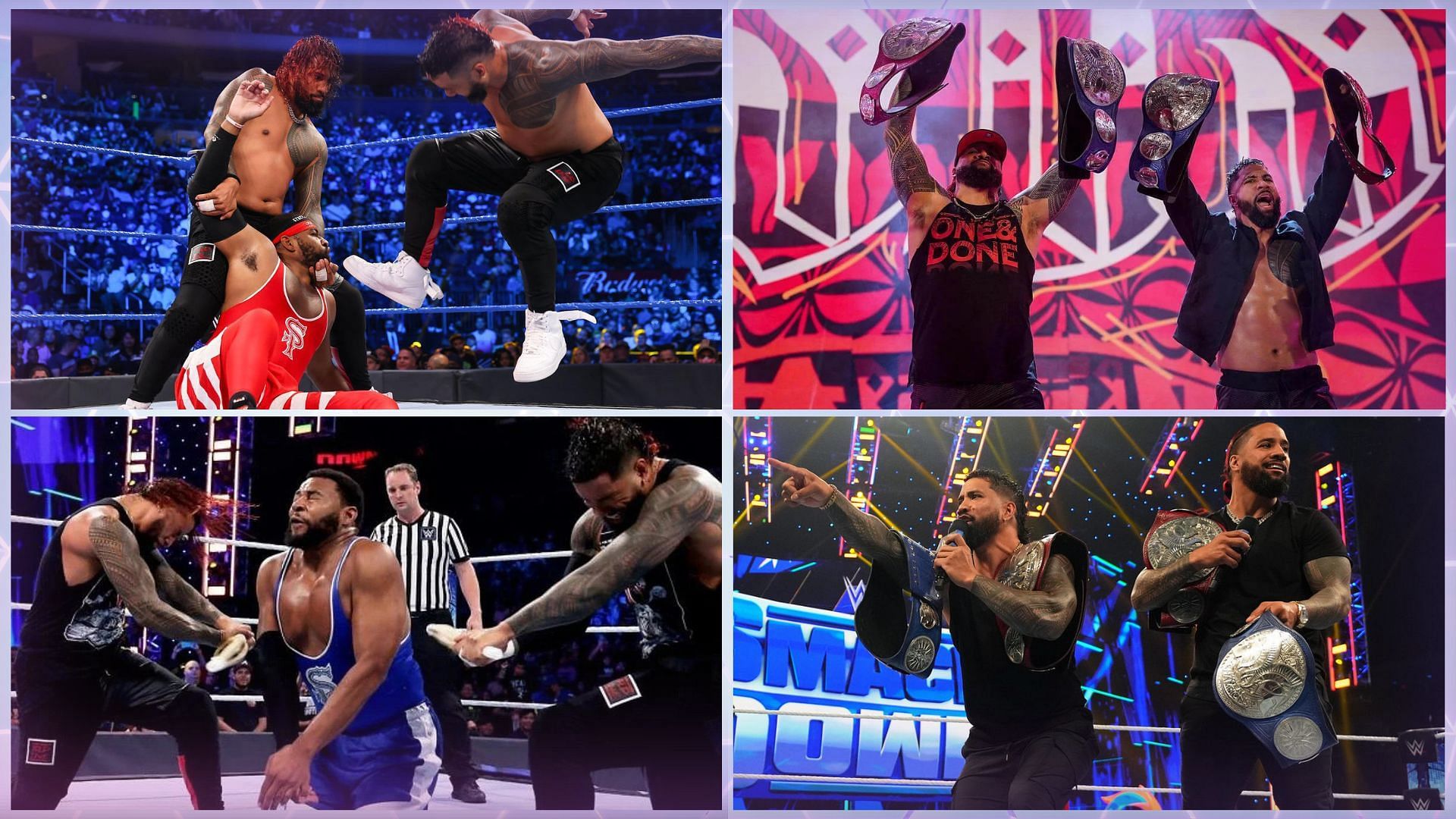 The Usos are the longest reigning SmackDown Tag Team Champions