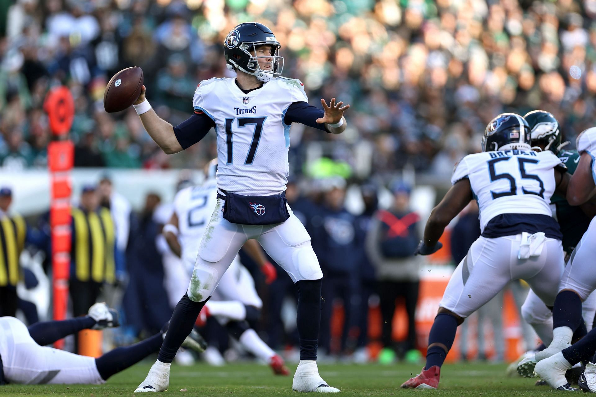 NFL Week 13 - Tennessee Titans v Philadelphia Eagles