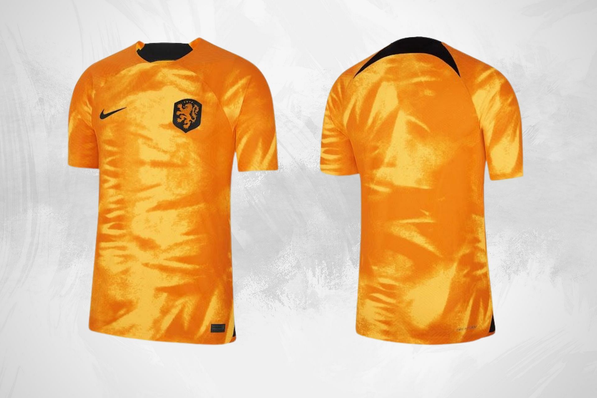 Nike Football World Cup 2022 Netherlands unisex home jersey in orange