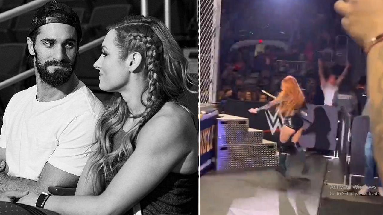 Becky Lynch Helps Seth Rollins, WWE Live Event Match