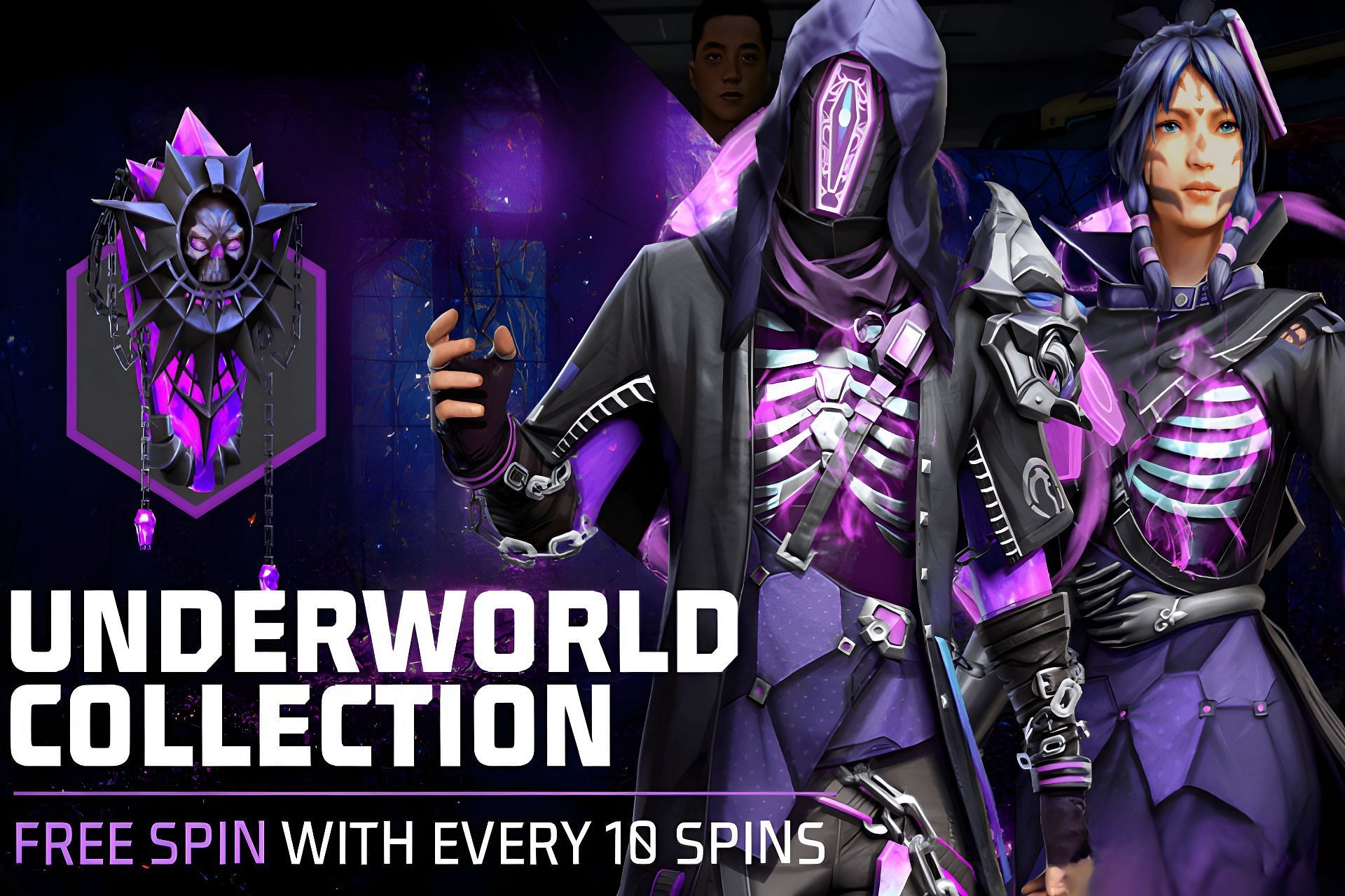 New Underworld Wish event is is offering various rare items in Free Fire MAX (Image via Garena)