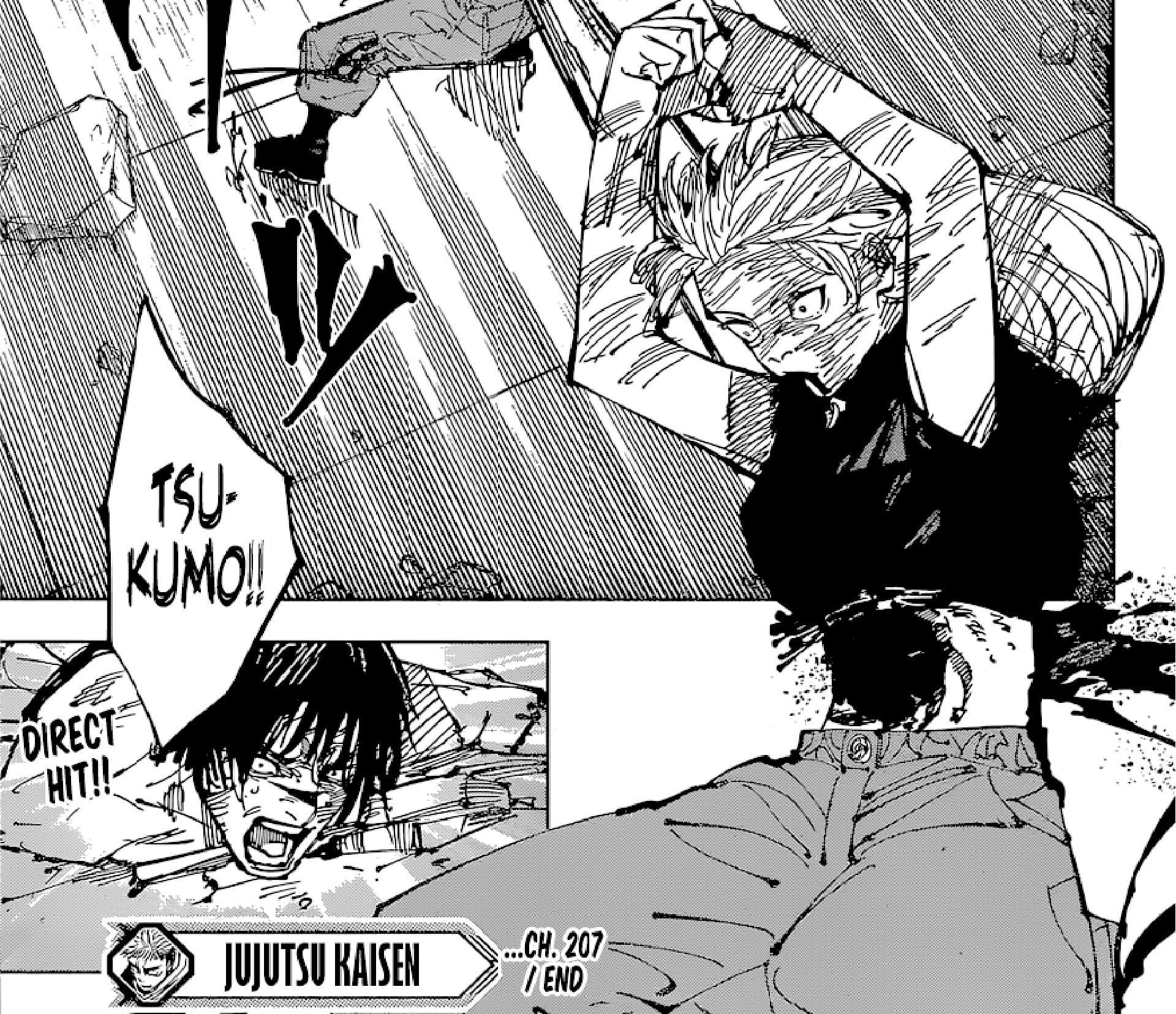 a morte de yuki ? cap. 207 #anime #manga #otaku #jujutsukaisen