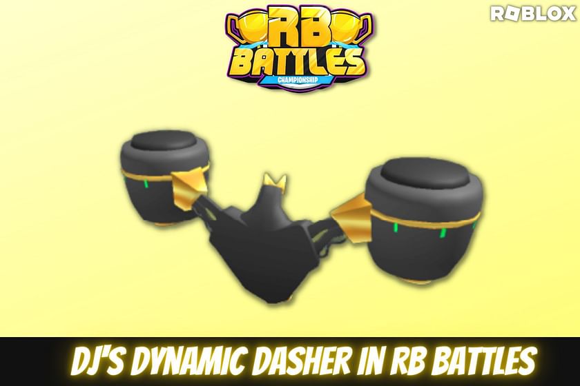 How To Get Djs Dynamic Dasher In Roblox Rb Battles For Free