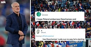 "He has Deschamps' nudes" - France star gets branded an 'imposter' as he starts 2022 FIFA World Cup clash against Poland
