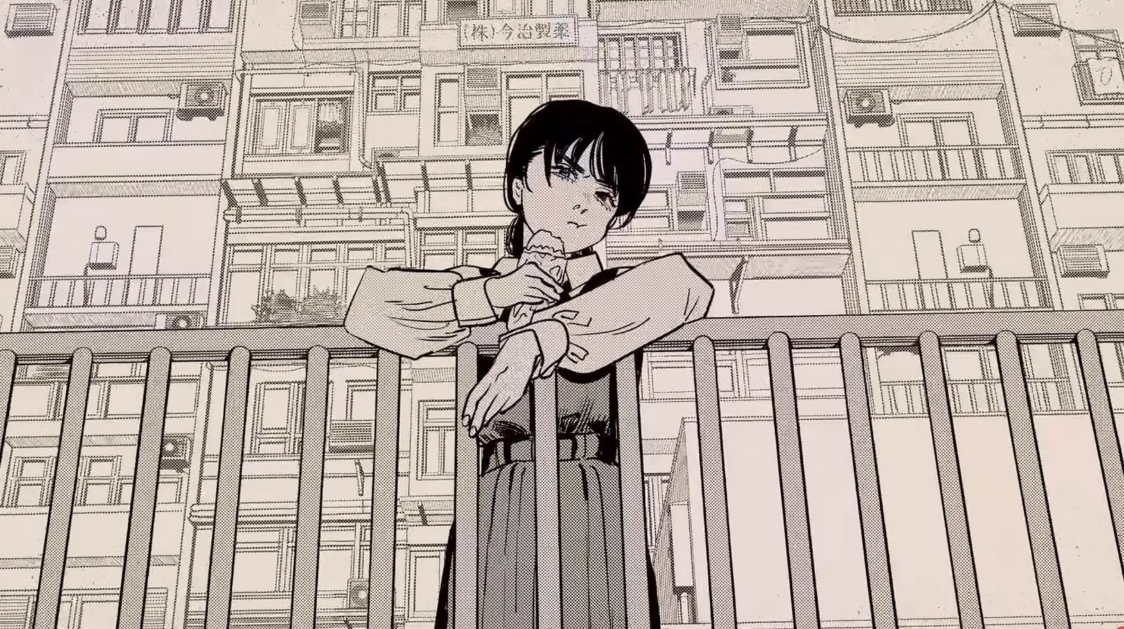 Asa Mitaka as seen in the manga (Image via Shueisha)