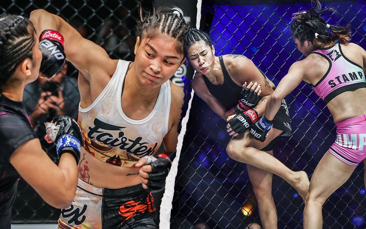 Stamp Fairtex WATCH Stamp Fairtex absolutely wrecks Angela Lee