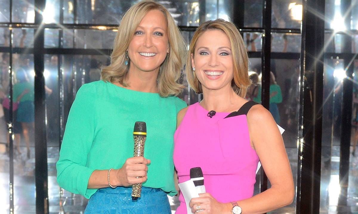 Lara Spencer and Amy Robach are said to be quite close, as both have been working together for more than 10 years. (Image via Instagram)