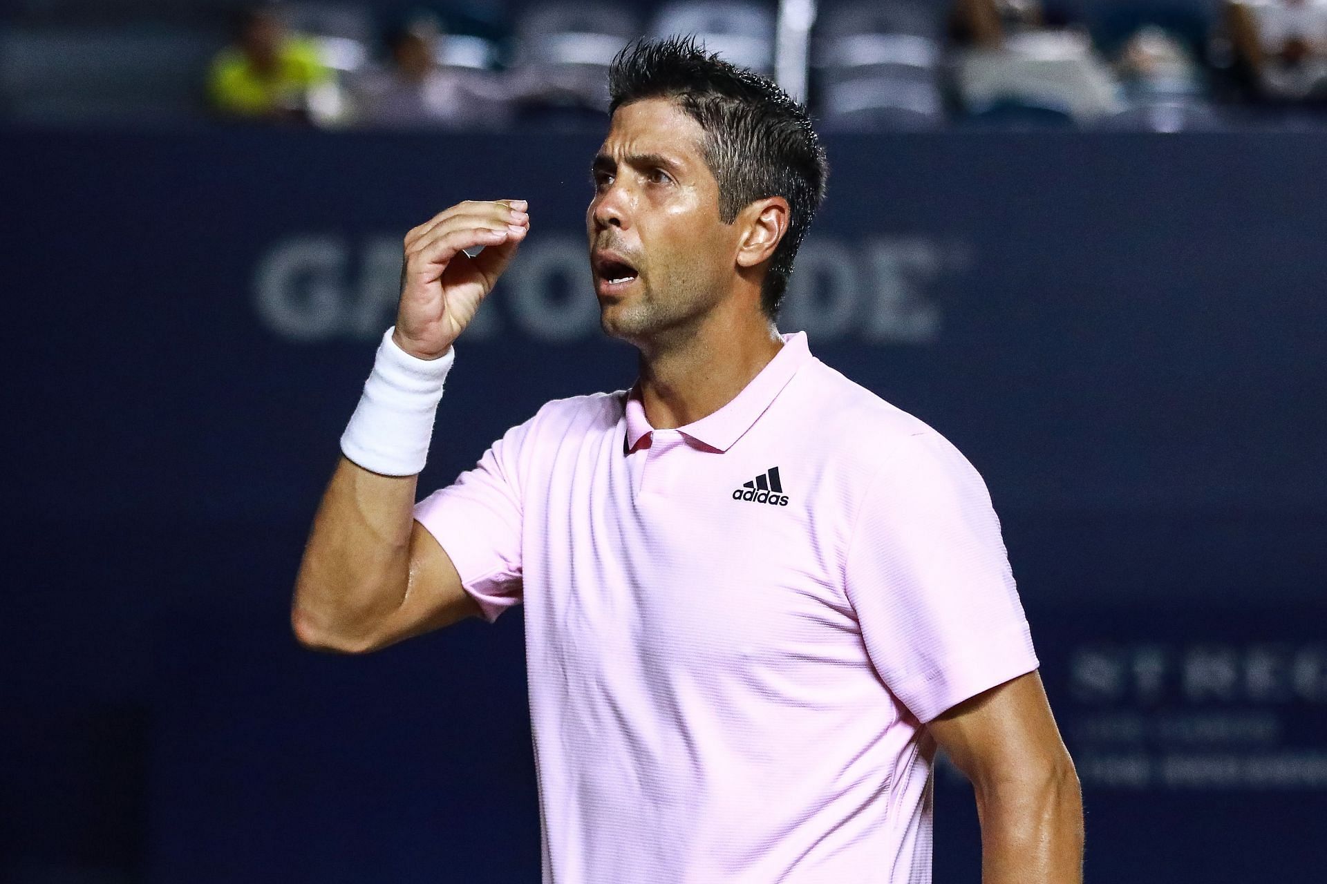 Fernando Verdasco during the 2022 Los Cabos Open