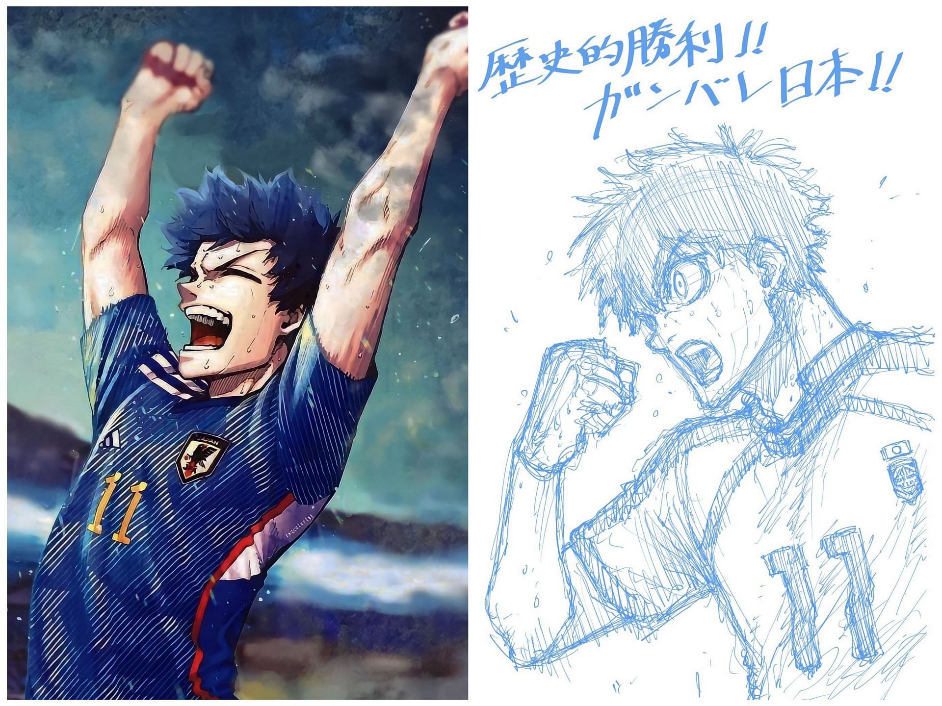 Nomura&#039;s previous illustrations (image via Sportskeeda)