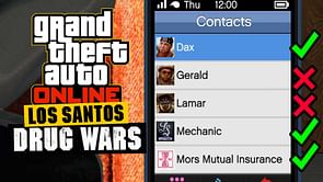 How will the revamped iFruit Contacts benefit GTA Online Los Santos Drug Wars players?