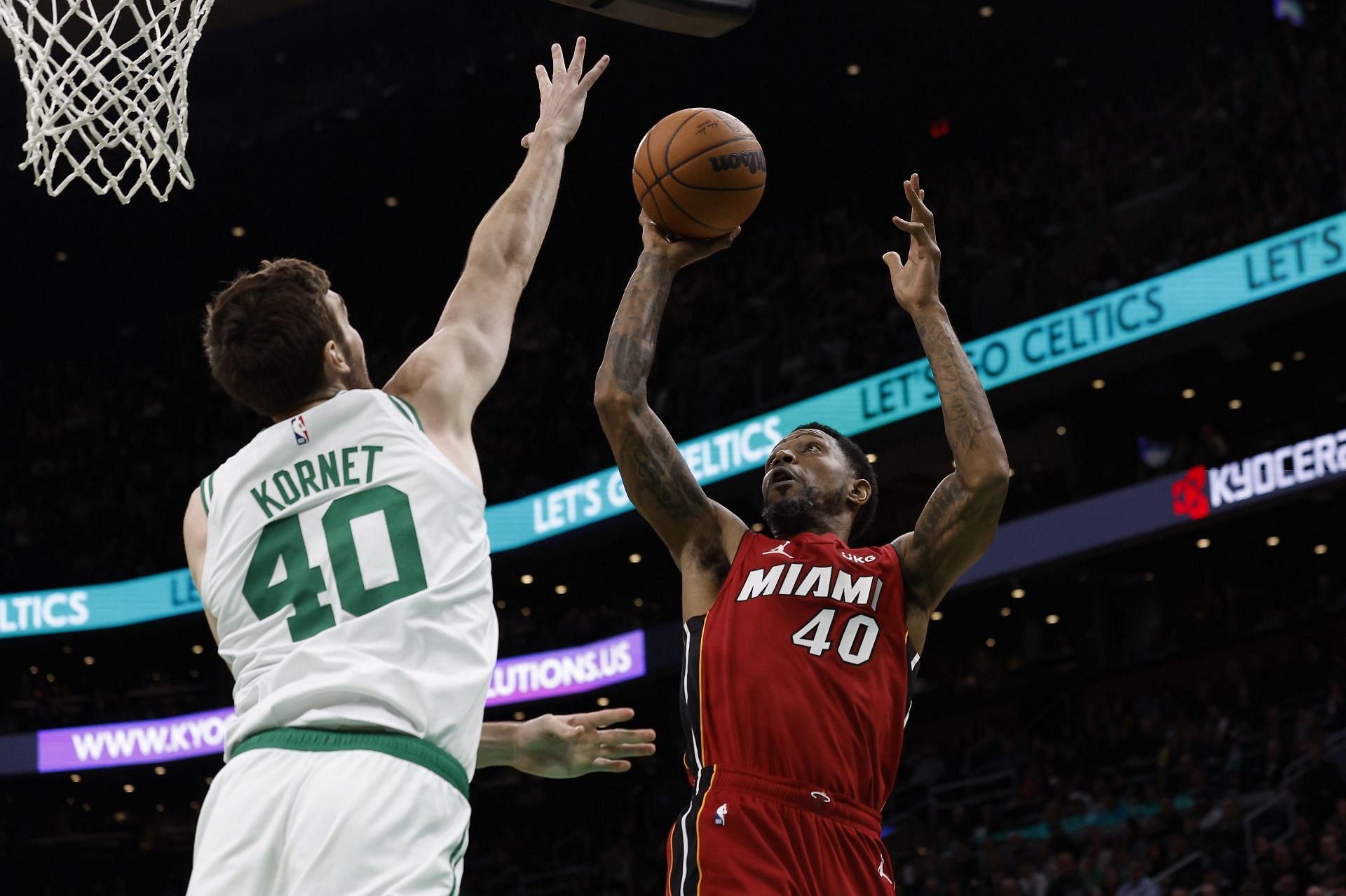 Miami Heat vs. Boston Celtics.