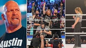 [WATCH] Female WWE referee hits a Stone Cold Stunner on Bloodline member