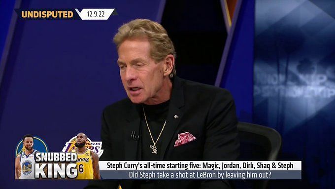 Skip Bayless Rejects Warriors' Steph Curry from Entering His All-time Top  20 NBA Players List - EssentiallySports