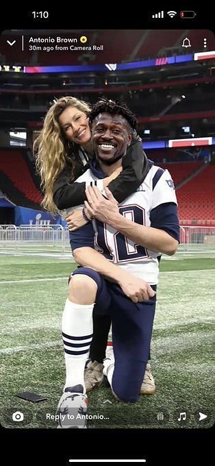 3 times Antonio Brown dragged Gisele Bundchen into the picture over his  beef with Tom Brady