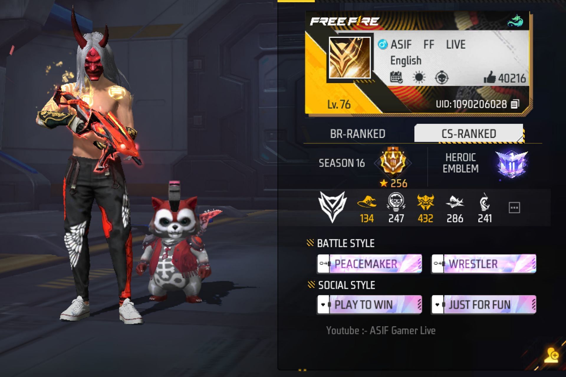 Garena Free Fire Live Player Count and Statistics