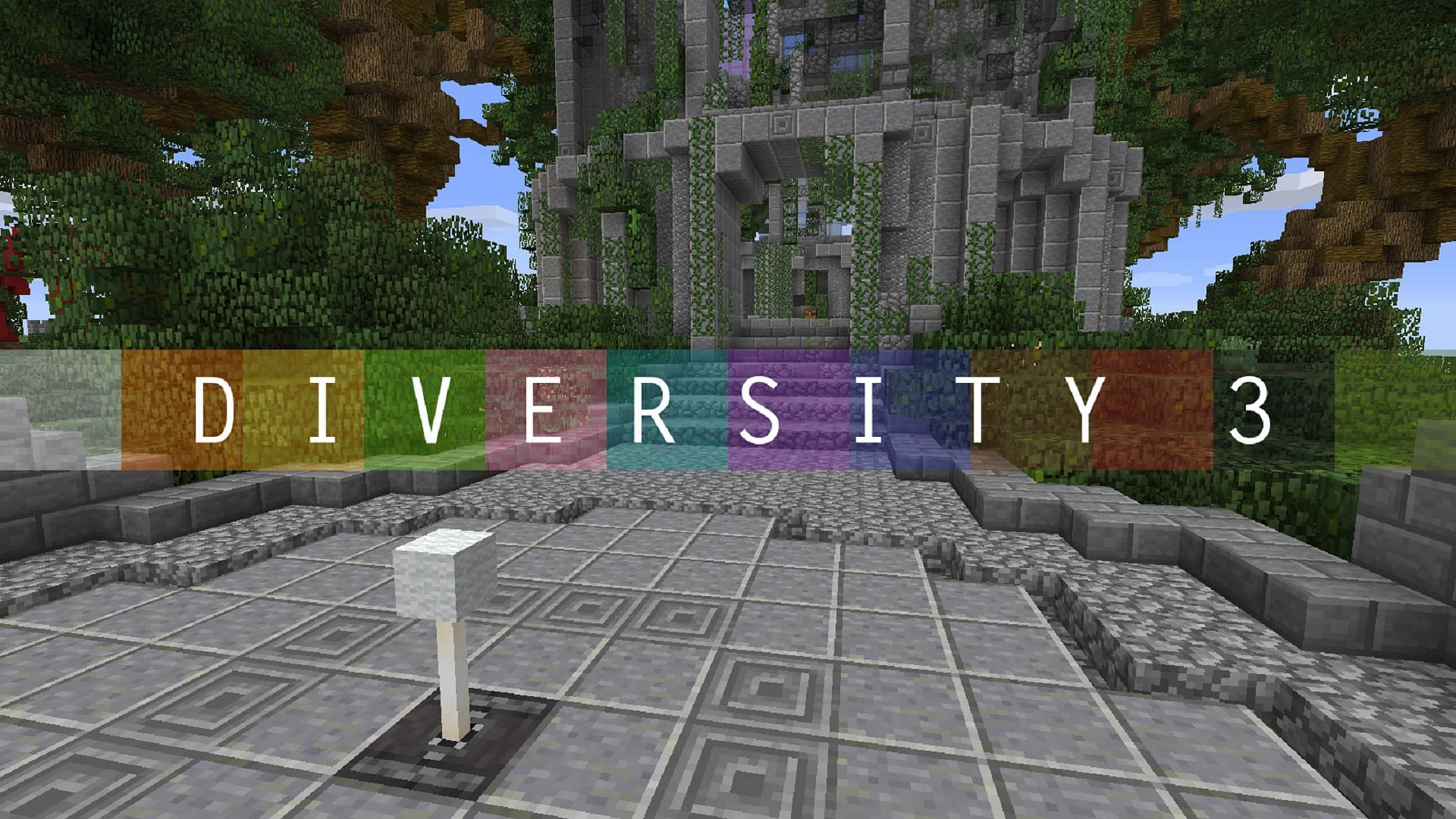 Diversity 3 is the latest version of the massively-popular Diversity map series (Image via qmagnet/CurseForge)