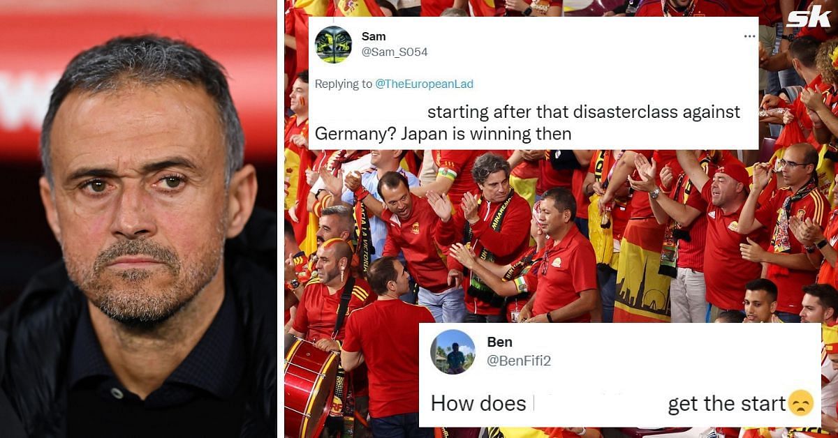 &ldquo;Japan is winning then&rdquo;, &ldquo;Haven&rsquo;t seen anything good&rdquo; &ndash; Fans left furious as 20-year-old starts for Spain in FIFA World Cup game against Japan