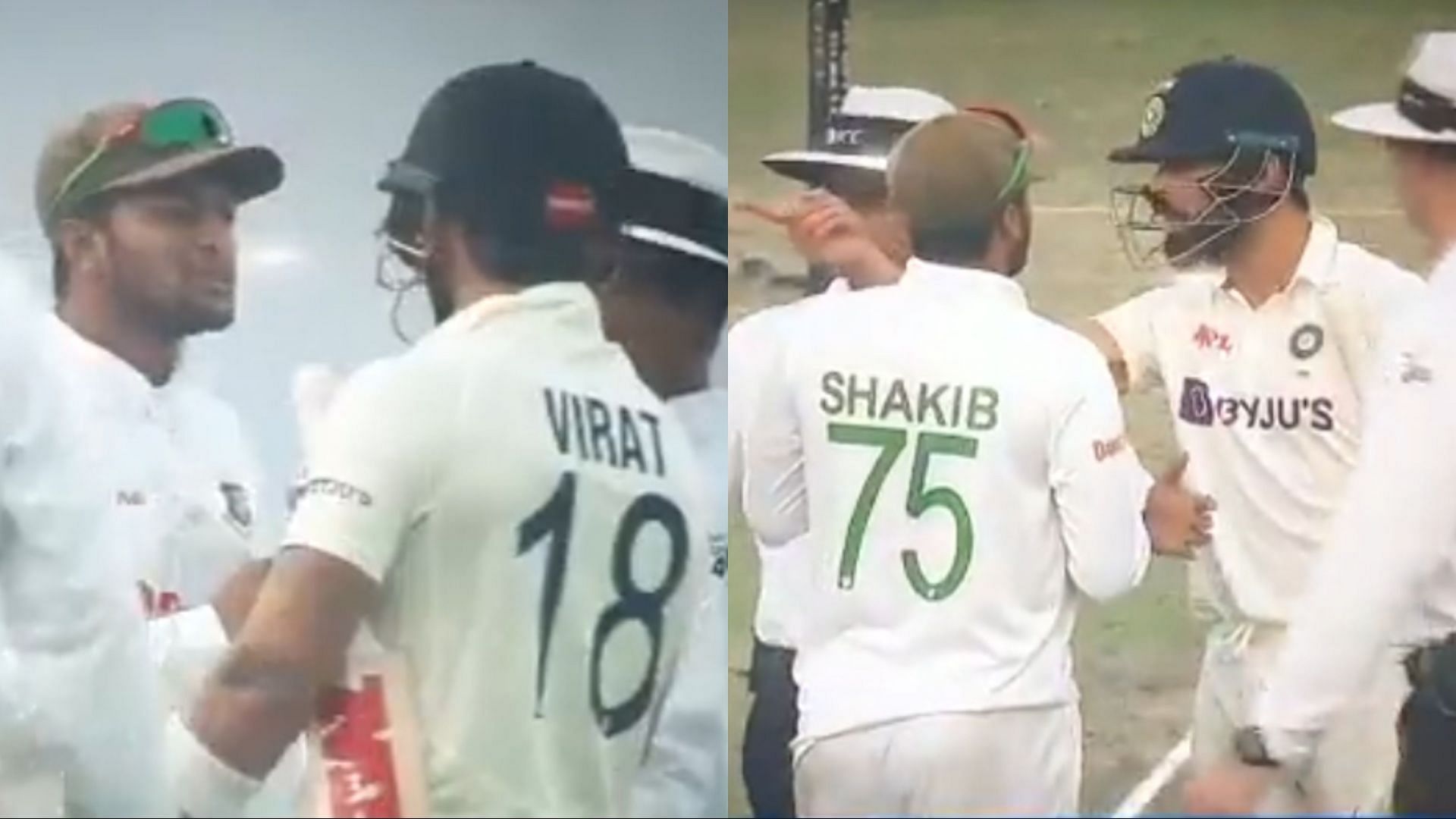 [Watch] Virat Kohli Loses His Cool And Argues With Bangladesh Player ...